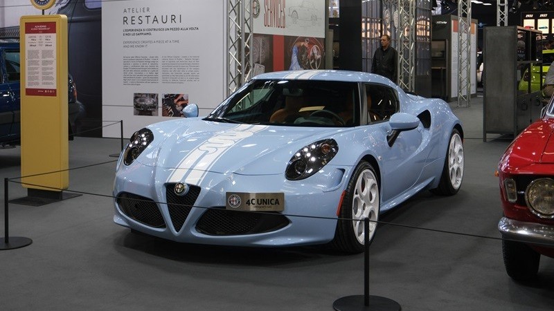 Cận cảnh chiếc Alfa Romeo 4C Unica độc nhất vô nhị