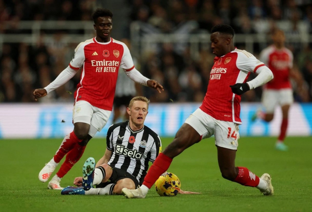 Arsenal chơi không tốt trên sân Newcastle. (Nguồn: EPL) Arsenal chơi không tốt trên sân Newcastle. (Nguồn: EPL)