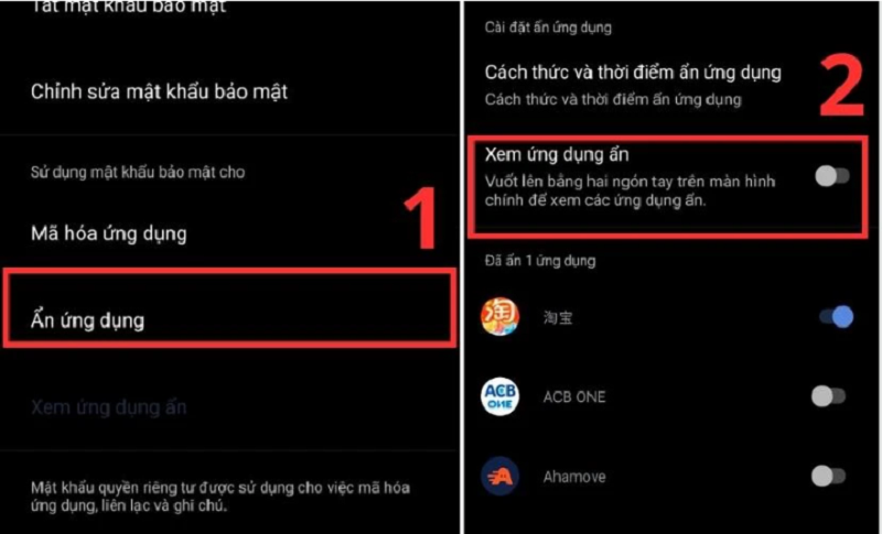 Cách ẩn ứng dụng trên điện thoại Vivo siêu đơn giản Cách ẩn ứng dụng trên điện thoại Vivo siêu đơn giản