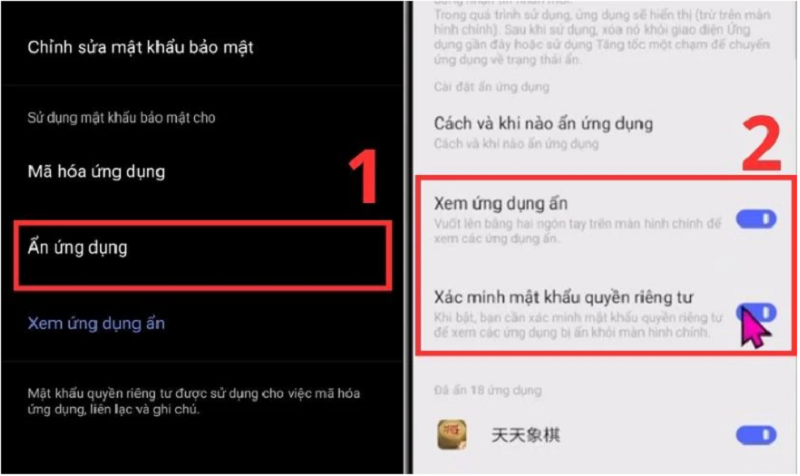 Cách ẩn ứng dụng trên điện thoại Vivo siêu đơn giản Cách ẩn ứng dụng trên điện thoại Vivo siêu đơn giản