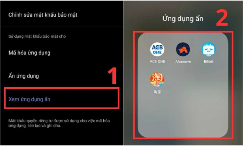Cách ẩn ứng dụng trên điện thoại Vivo siêu đơn giản Cách ẩn ứng dụng trên điện thoại Vivo siêu đơn giản