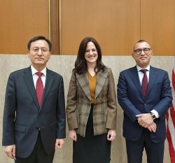 Nhóm tham vấn mạng cấp cao Mỹ-Nhật-Hàn chính thức thành lập