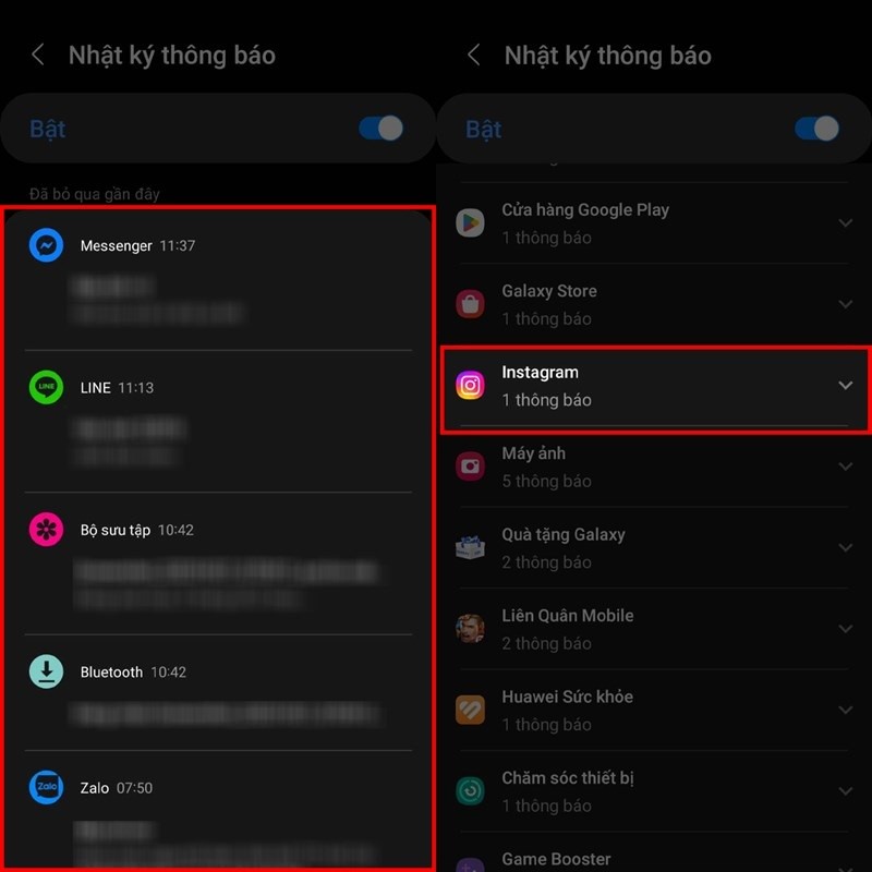 Đọc tin nhắn Instagram đã thu hồi trên Samsung chỉ với vài bước đơn giản Đọc tin nhắn Instagram đã thu hồi trên Samsung chỉ với vài bước đơn giản