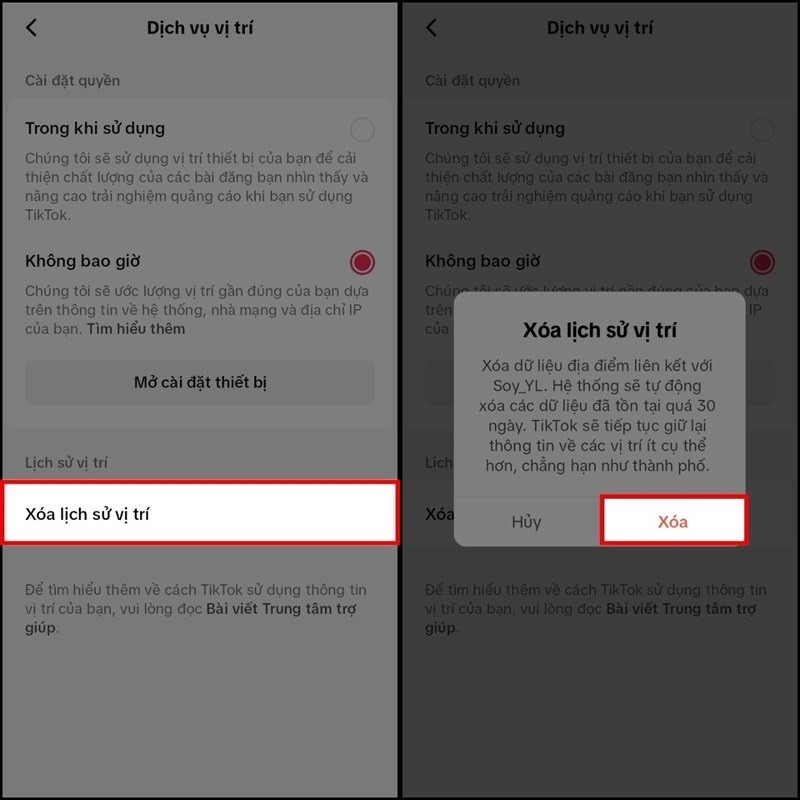 Hướng dẫn xóa dữ liệu vị trí trên TikTok để đảm bảo sự riêng tư Hướng dẫn xóa dữ liệu vị trí trên TikTok để đảm bảo sự riêng tư
