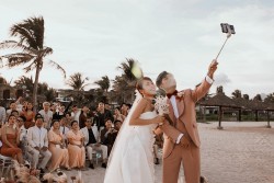 Cô dâu Puka xinh đẹp, rạng rỡ bên chú rể Gin Tuấn Kiệt