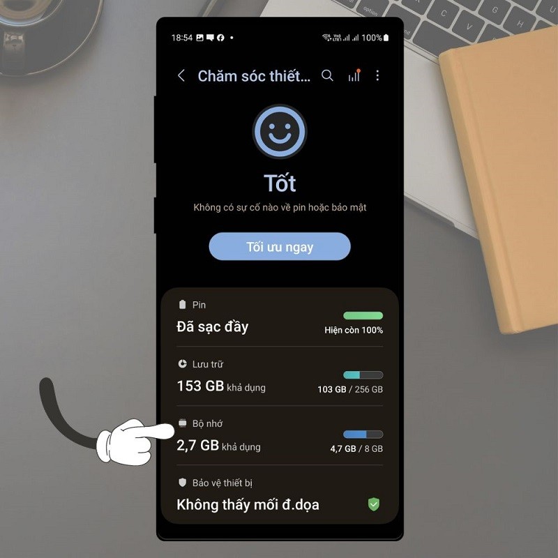 Mở rộng RAM cho Samsung siêu đơn giản giúp tăng hiệu suất sử dụng Mở rộng RAM cho Samsung siêu đơn giản giúp tăng hiệu suất sử dụng