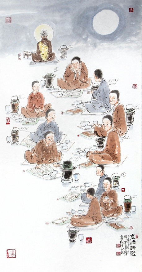 Khai mạc triển lãm tranh Việt - Hàn: "Phật pháp được lưu truyền tại thành phố Hà Nội nghìn năm"