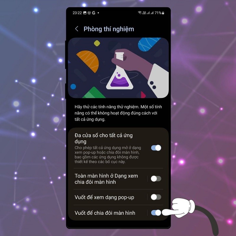 Cách chia đôi màn hình trên điện thoại Samsung cực đơn giản Cách chia đôi màn hình trên điện thoại Samsung cực đơn giản
