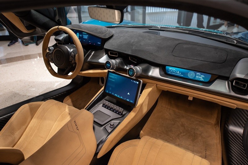 Nội thất Rimac Nevera