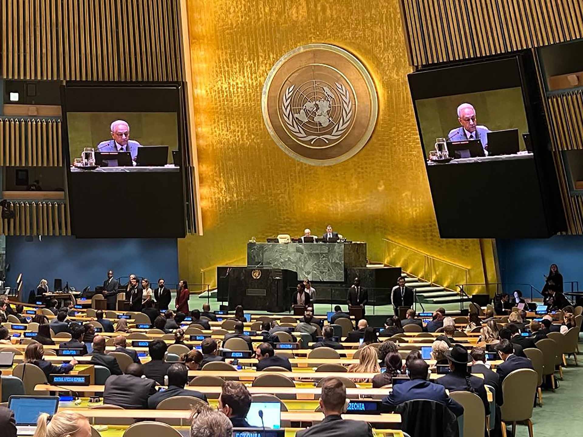 Liên hợp quốc bầu 5 thẩm phán mới của Tòa án Công lý quốc tế nhiệm kỳ 2024-2033 Liên hợp quốc bầu 5 thẩm phán mới của Tòa án Công lý quốc tế nhiệm kỳ 2024-2033