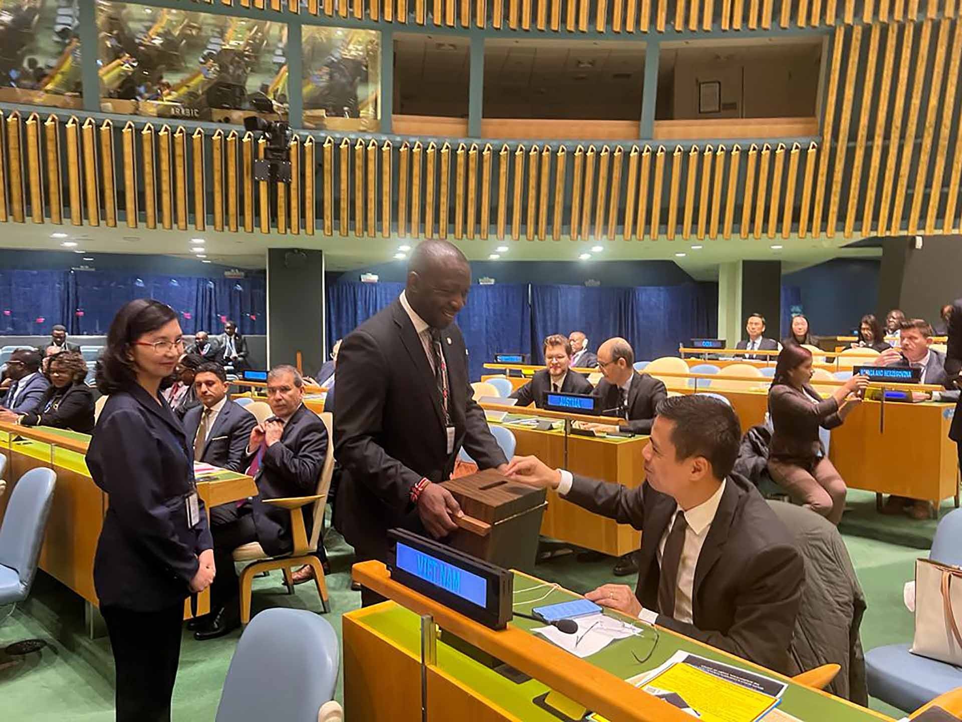 Liên hợp quốc bầu 5 thẩm phán mới của Tòa án Công lý quốc tế nhiệm kỳ 2024-2033 Liên hợp quốc bầu 5 thẩm phán mới của Tòa án Công lý quốc tế nhiệm kỳ 2024-2033