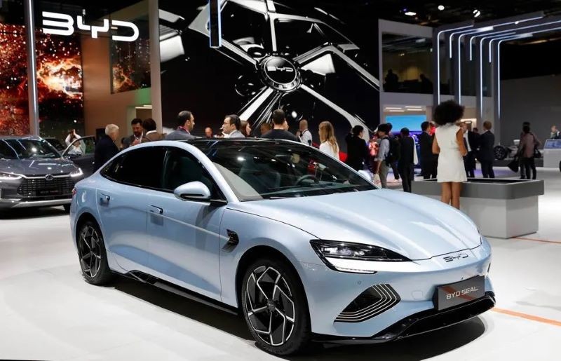 Hãng xe BYD tới từ Trung Quốc đóng góp tới 6/10 mẫu xe điện bán chạy nhất. 