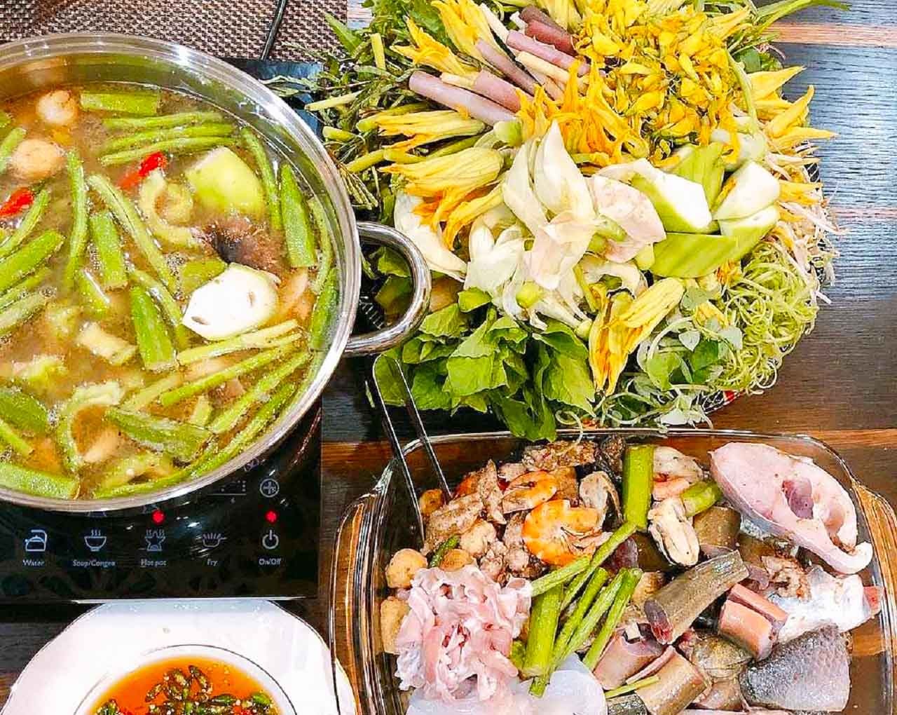 Lẩu mắm rừng U Minh Lẩu mắm rừng U Minh