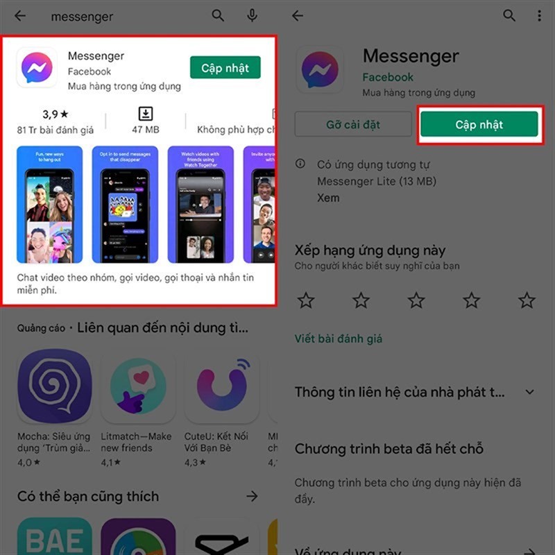 Cách khóa Messenger bằng vân tay hoặc khuôn mặt để bảo mật Cách khóa Messenger bằng vân tay hoặc khuôn mặt để bảo mật