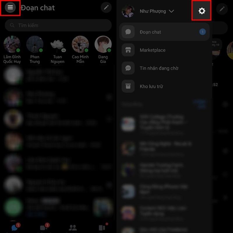 Cách khóa Messenger bằng vân tay hoặc khuôn mặt để bảo mật Cách khóa Messenger bằng vân tay hoặc khuôn mặt để bảo mật