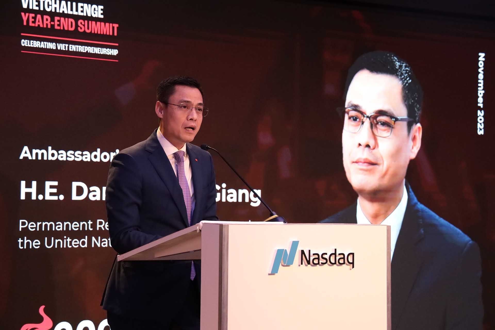 Đại sứ Việt Nam tại Liên hợp quốc cùng VietChallenge vinh danh thành tựu khởi nghiệp tại Hoa Kỳ