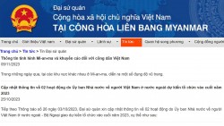 Đại sứ quán Việt Nam tại Myanmar xây dựng các phương án bảo hộ công dân