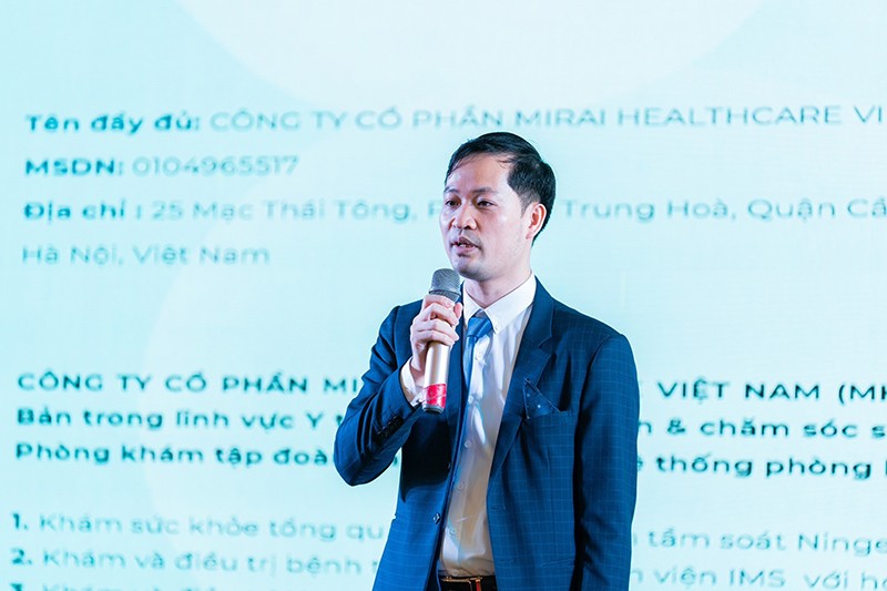 Ông Đoàn Đức Tiến – Chủ tịch kiêm giám đốc điều hành MHC phát biểu tại chương trình. Ông Đoàn Đức Tiến – Chủ tịch kiêm giám đốc điều hành MHC phát biểu tại chương trình.