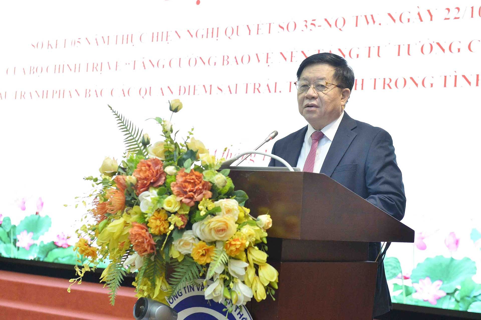 Nâng cao nhận thức bảo vệ nền tảng tư tưởng của Đảng trong Khối các cơ quan Trung ương Nâng cao nhận thức bảo vệ nền tảng tư tưởng của Đảng trong Khối các cơ quan Trung ương