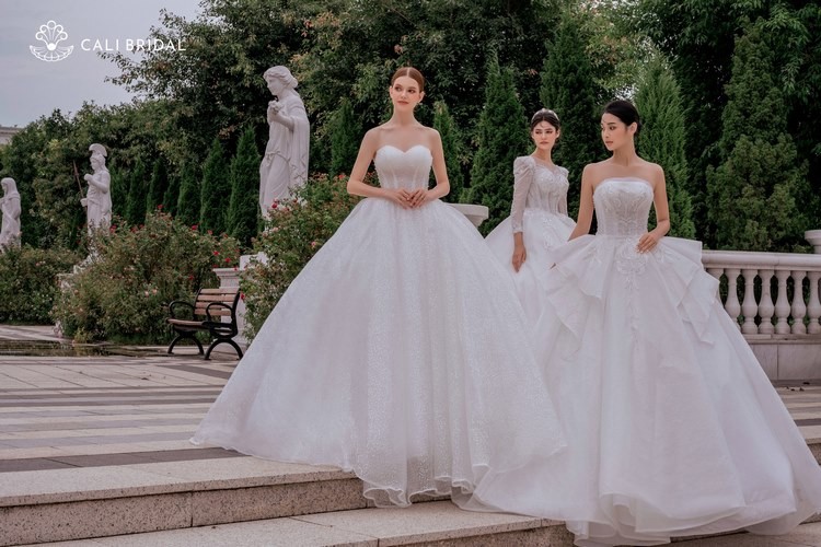 Cali bridal hé lộ những mẫu váy cưới đẹp nhất mùa cưới 2023 - 2024