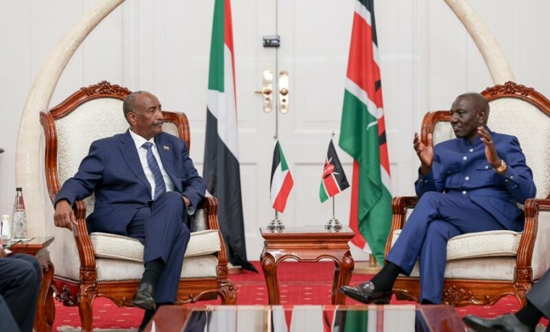 Tổng thống Kenya Ruto và Tướng Al-Burhan hối thúc chấm dứt cuộc xung đột kéo dài 7 tháng ở Sudan Tổng thống Kenya Ruto và Tướng Al-Burhan hối thúc chấm dứt cuộc xung đột kéo dài 7 tháng ở Sudan