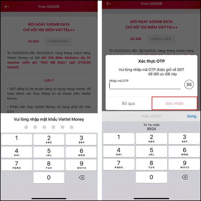 Hướng dẫn cách nhận 500MB data Viettel miễn phí cực đơn giản
