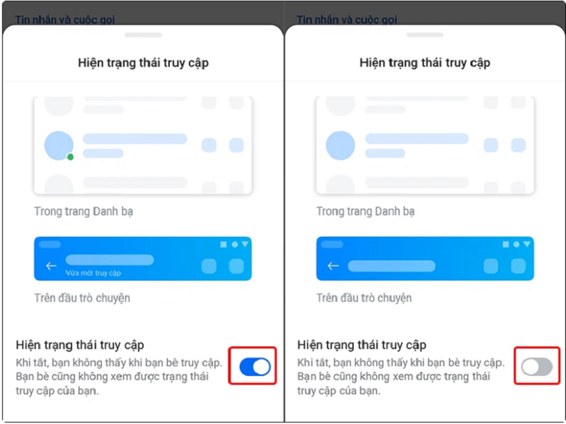 Cách tắt trạng thái hoạt động trên Zalo siêu đơn giản