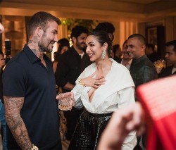 Ấn Độ: Dàn nữ diễn viên xinh đẹp tự hào đăng ảnh chụp cùng cựu danh thủ David Beckham