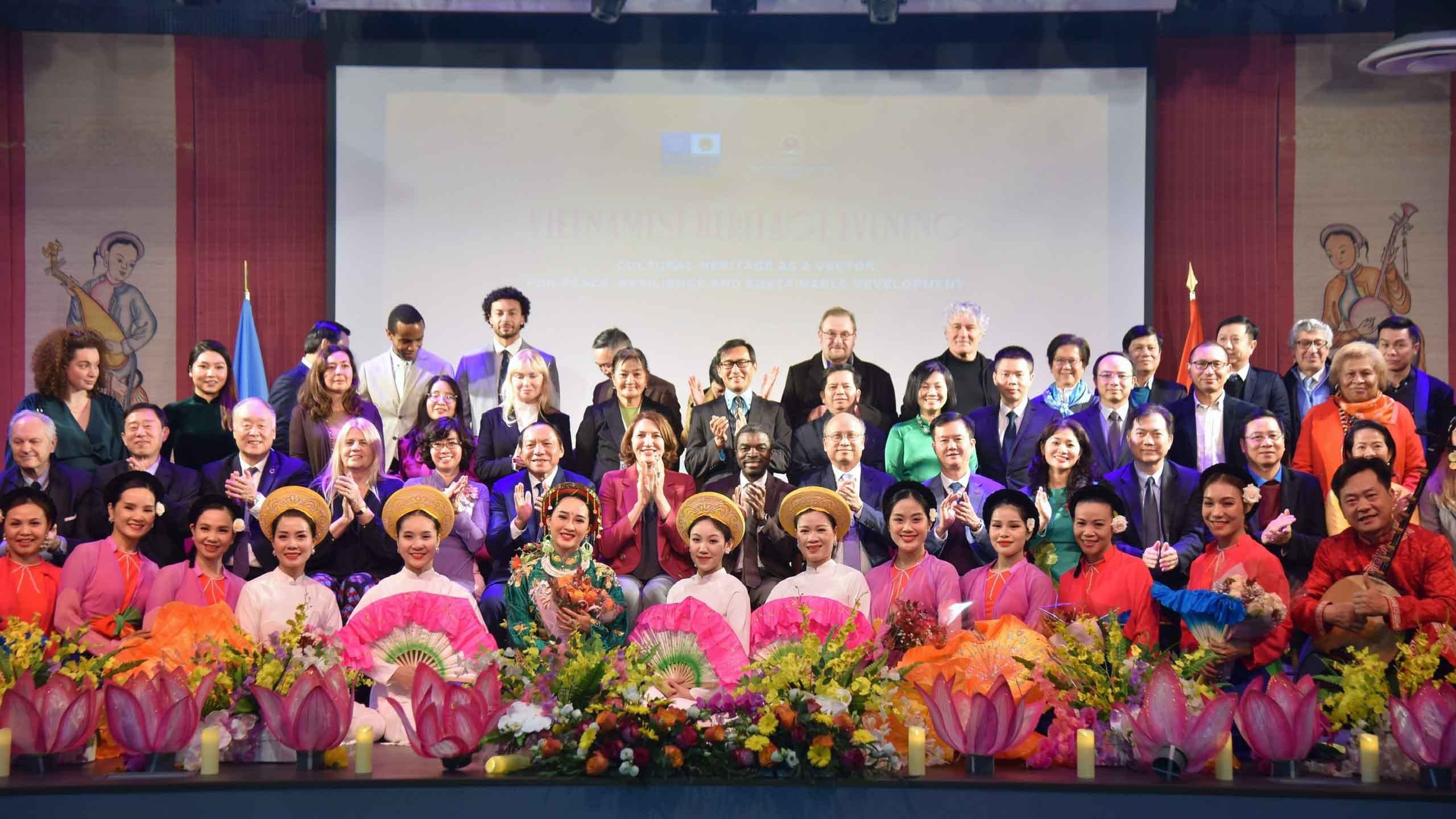 Di sản văn hóa là động lực cho hòa bình, tự cường và phát triển bền vững