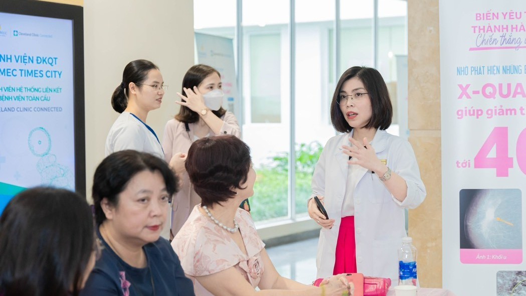 Chủ động tầm soát ung thư vú sớm: Phụ nữ hãy lắng nghe và yêu thương bản thân