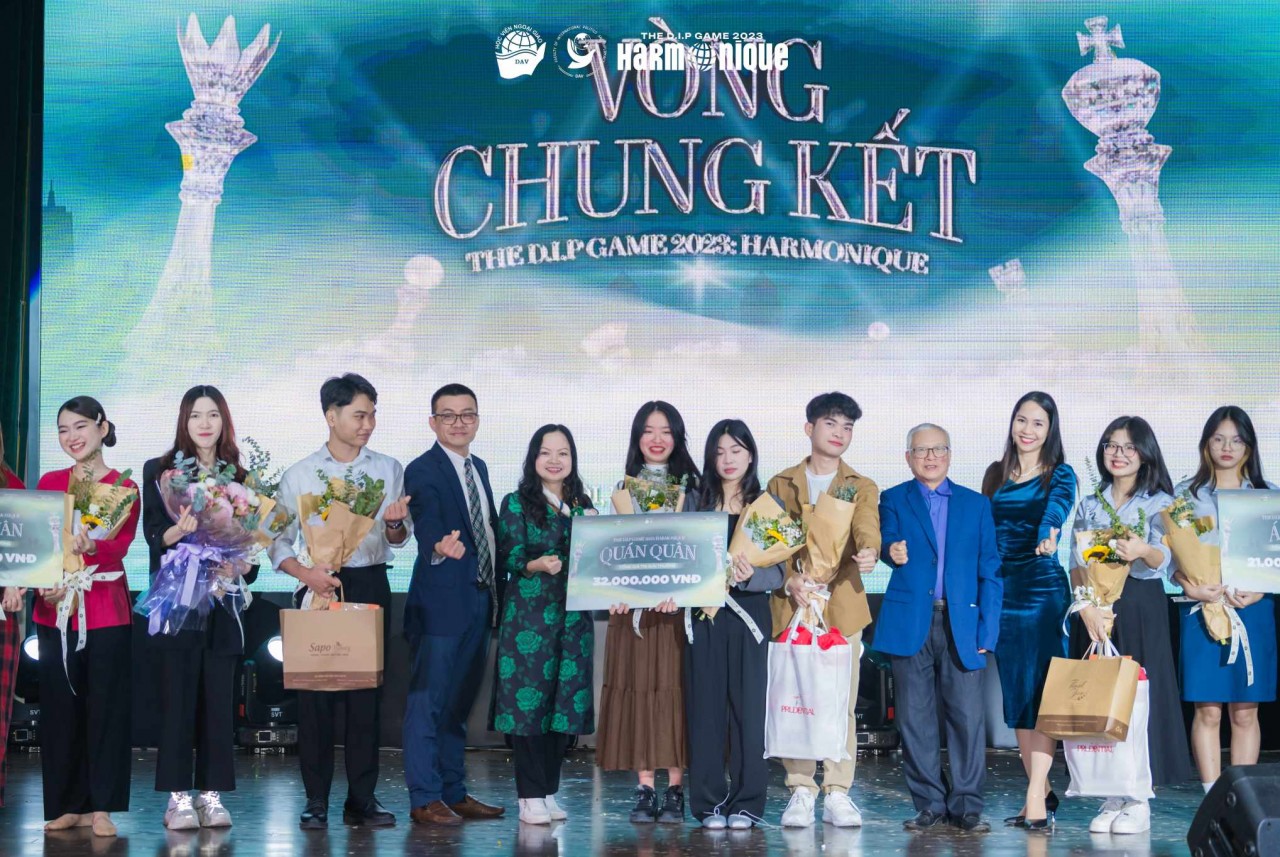 Sôi động đêm chung kết The D.I.P Game 2023 tại Học viện Ngoại giao