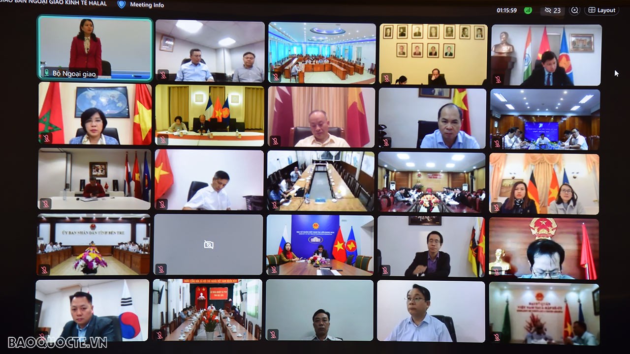 Giao ban Ngoại giao kinh tế về tăng cường hợp tác quốc tế để xây dựng và phát triển ngành Halal tại Việt Nam