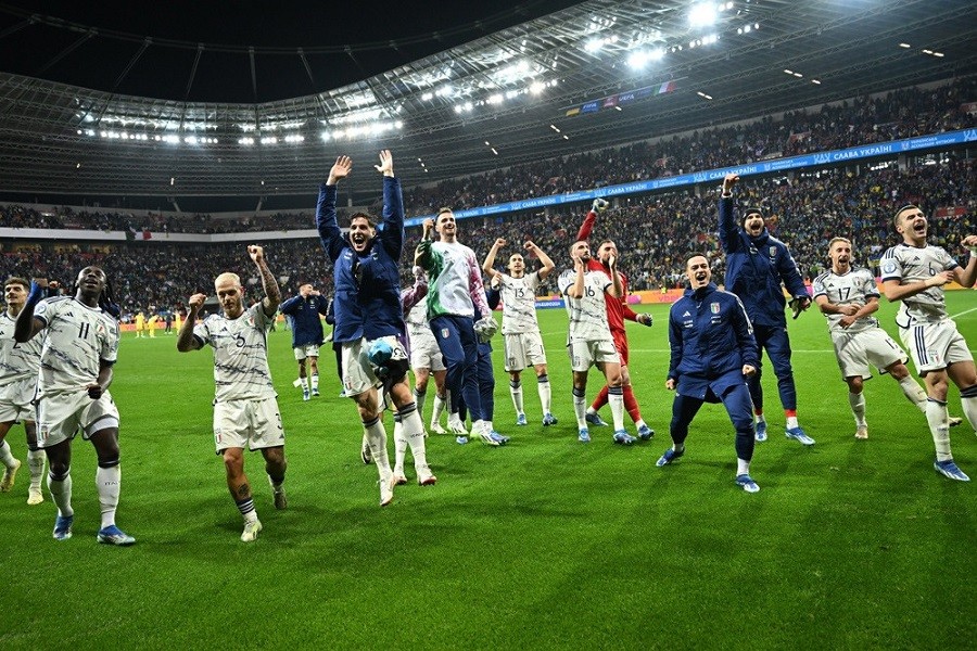 Vòng loại EURO 2024: Hình ảnh đội tuyển Italy