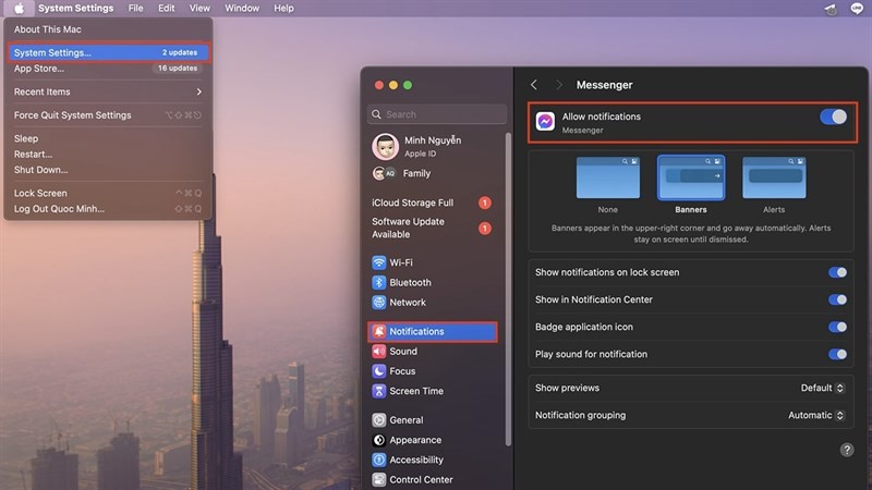 Khắc phục lỗi Messenger trên MacBook không hiện tin nhắn hiệu quả Khắc phục lỗi Messenger trên MacBook không hiện tin nhắn hiệu quả