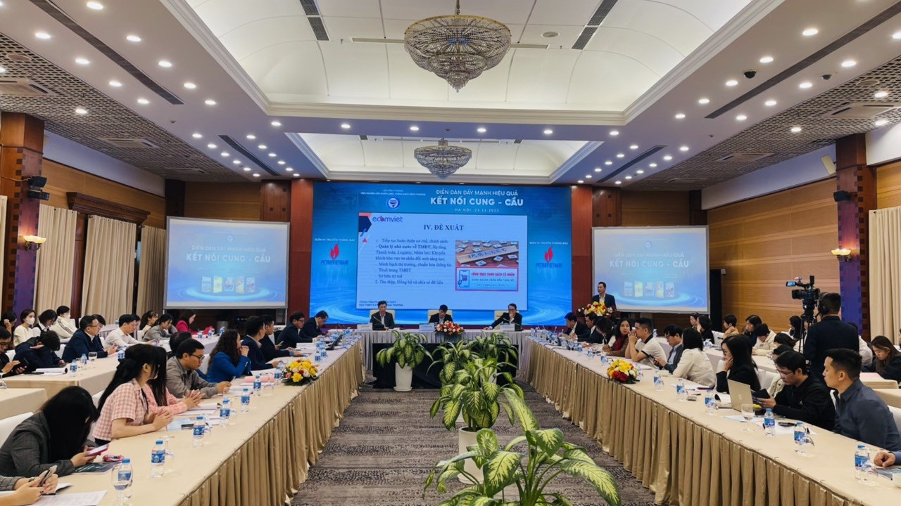 ho tro doanh nghiep va nganh nghe thuc day hieu qua ket noi cung cau phat trien ben vung