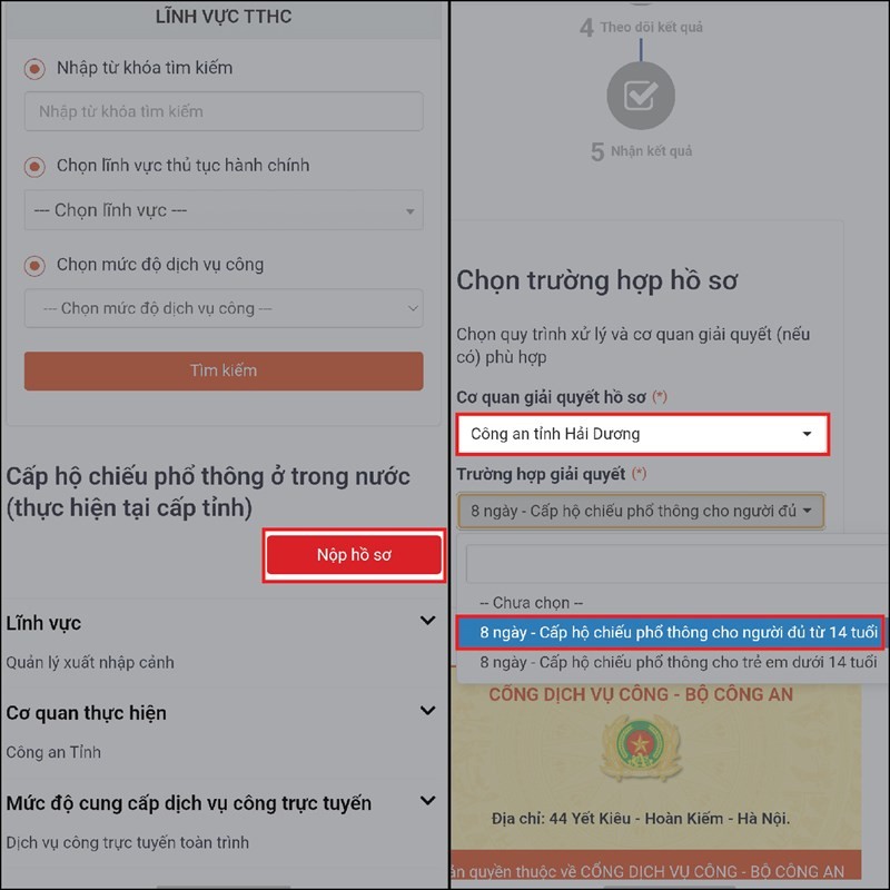 Cách làm hộ chiếu gắn chip online bằng Zalo nhanh chóng ngay tại nhà