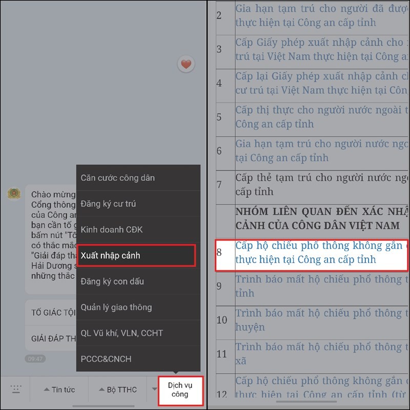 Cách làm hộ chiếu gắn chip online bằng Zalo nhanh chóng ngay tại nhà