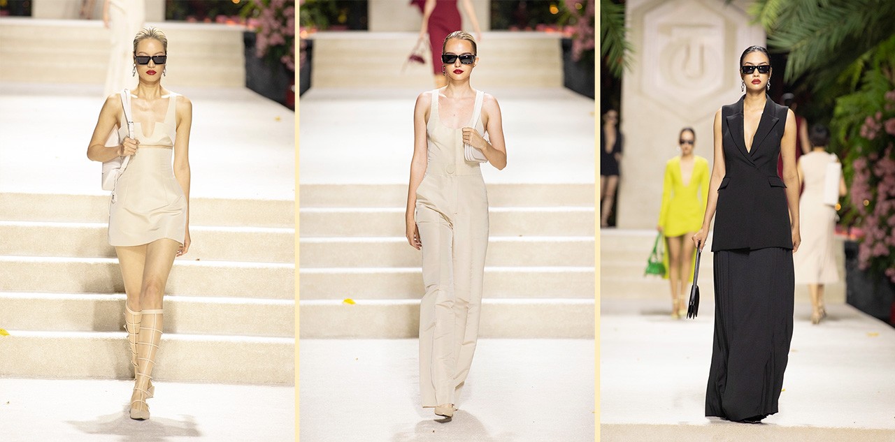 Cùng chiêm ngưỡng mốt Xuân Hè 2024 của NTK Công Trí Dàn người đẹp khoe sắc cùng những thiết kế mới nhất trong BST Xuân Hè 2024 của NTK Công Trí