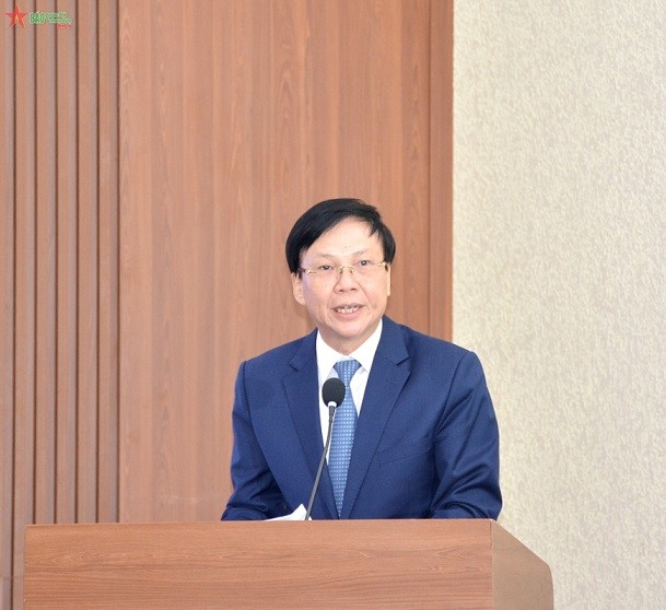 Gặp gỡ hữu nghị nhân kỷ niệm 105 năm Quốc khánh Romania