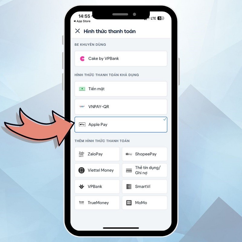 Cách thanh toán tiền xe bằng Apple Pay đơn giản, siêu tiện lợi Cách thanh toán tiền xe bằng Apple Pay đơn giản, siêu tiện lợi