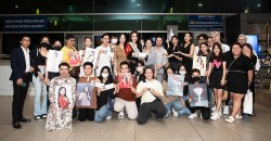 Á hậu Lê Nguyễn Ngọc Hằng lên đường dự thi Hoa hậu Liên lục địa 2023