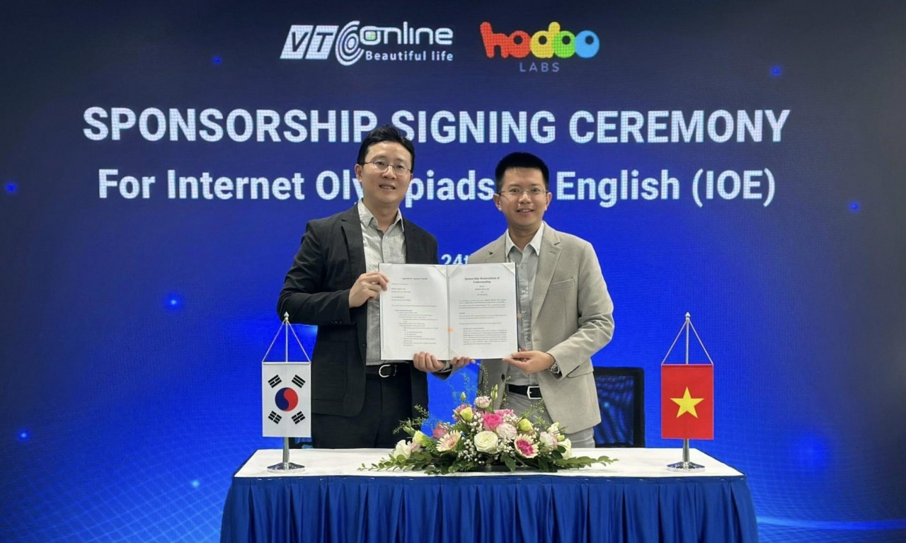 Hodoo Labs và VTC Online ký kết tài trợ cuộc thi tiếng Anh trên Internet (IOE) Hodoo Labs và VTC Online ký kết tài trợ cuộc thi tiếng Anh trên Internet (IOE)