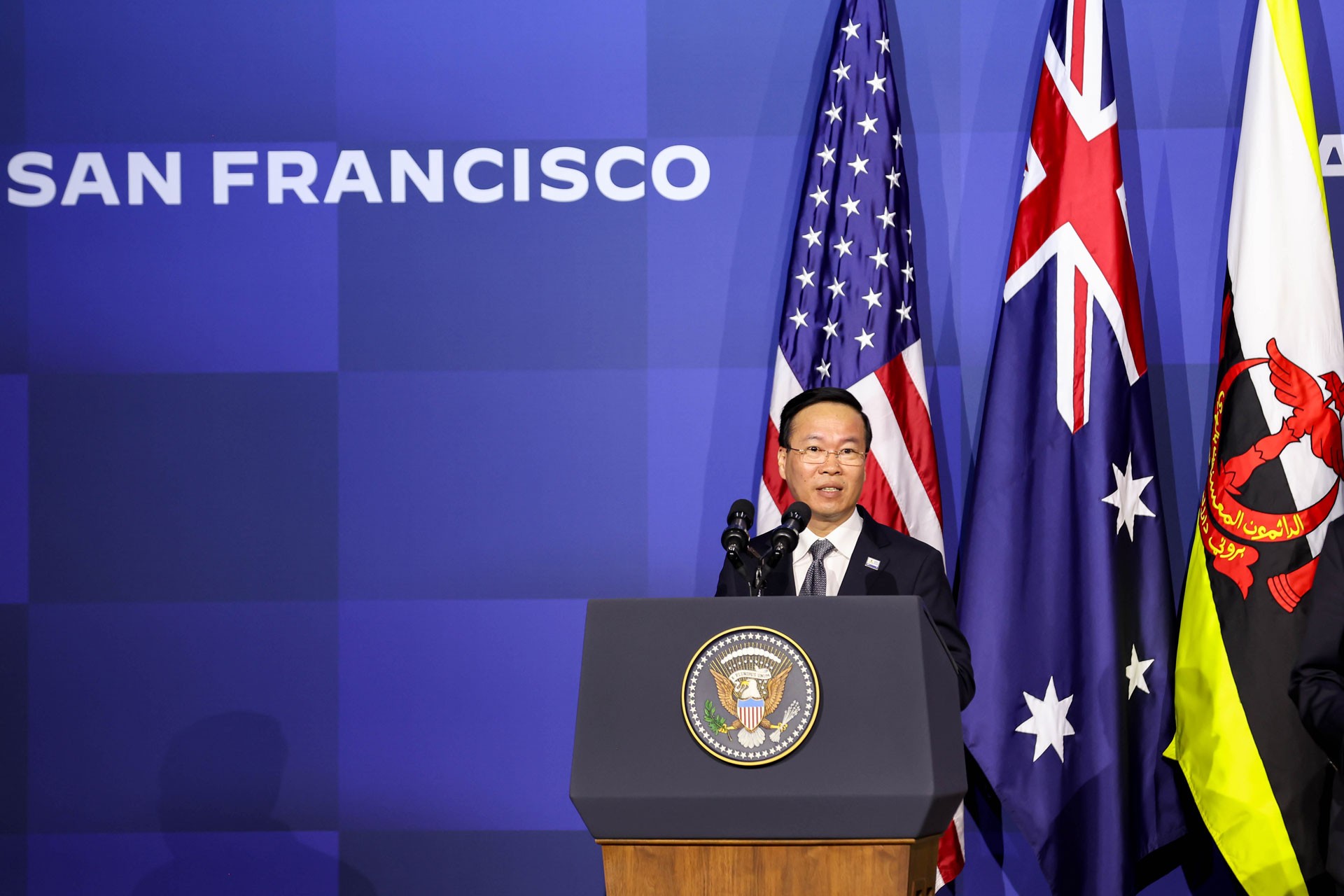 Chủ tịch nước Võ Văn Thưởng đã dự và phát biểu tại Phiên họp cấp cao về Khuôn khổ kinh tế Ấn Độ Dương - Thái Bình Dương IPEF.