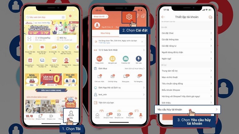 Hướng dẫn cách xóa tài khoản Shopee đơn giản, nhanh chóng Hướng dẫn cách xóa tài khoản Shopee đơn giản, nhanh chóng