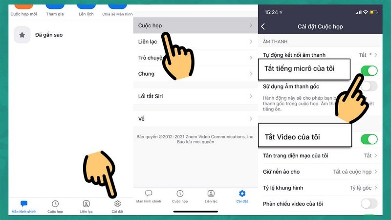 Hướng dẫn tắt mic trên Zoom Meetings khi tham gia cuộc họp Hướng dẫn tắt mic trên Zoom Meetings khi tham gia cuộc họp