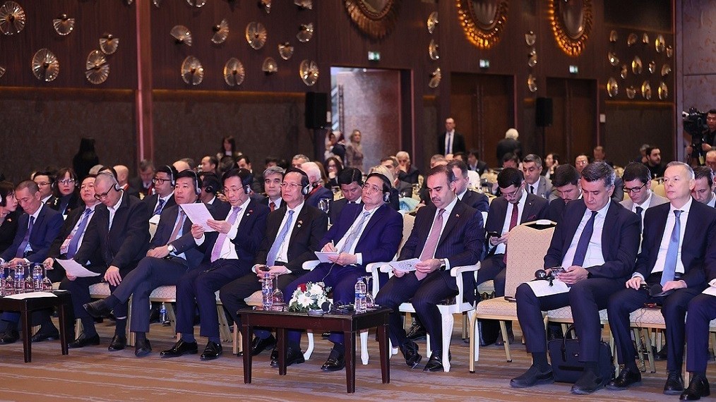 thu tuong pham minh chinh du dien dan doanh nghiep tho nhi kyviet nam va tiep cac tap doan kinh te hang dau