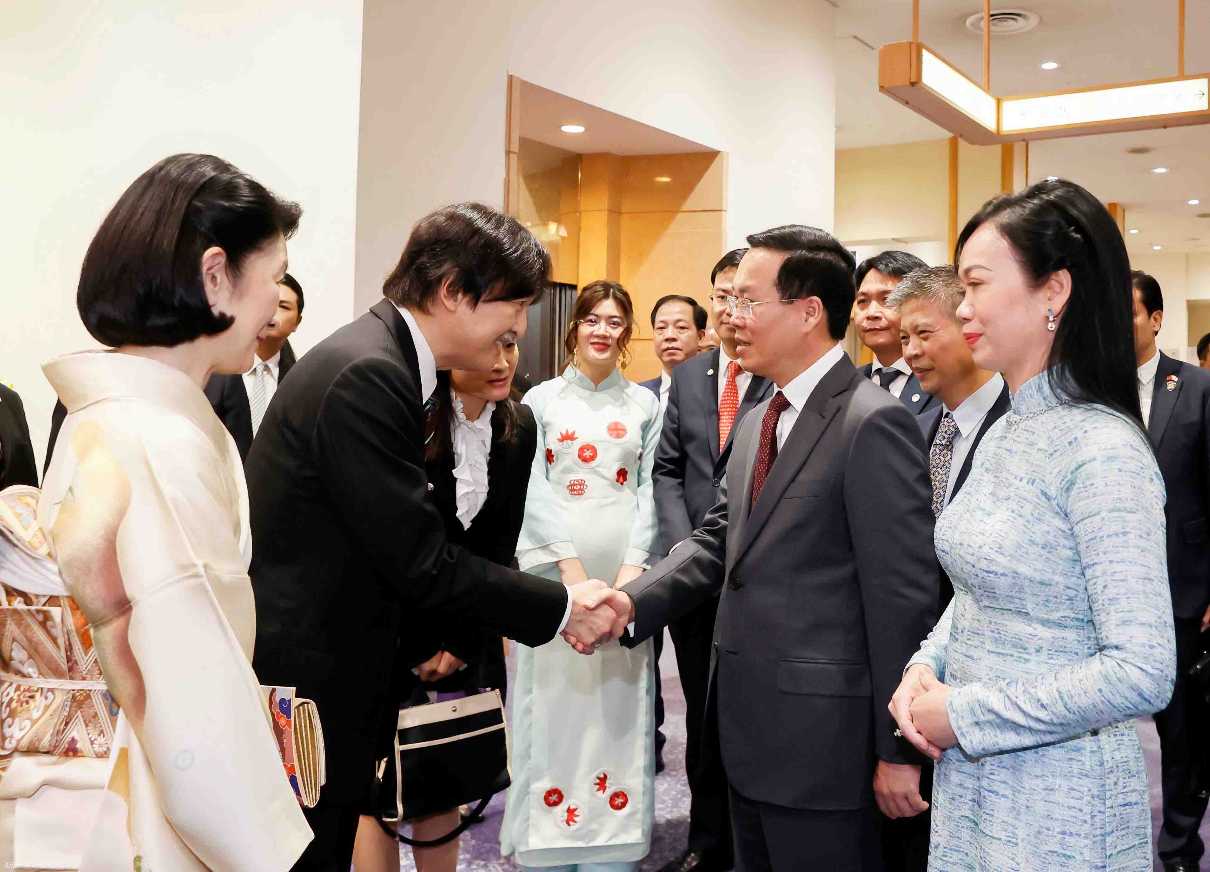 Những hình ảnh ấn tượng của Chủ tịch nước và Phu nhân trong chuyến thăm chính thức Nhật Bản
