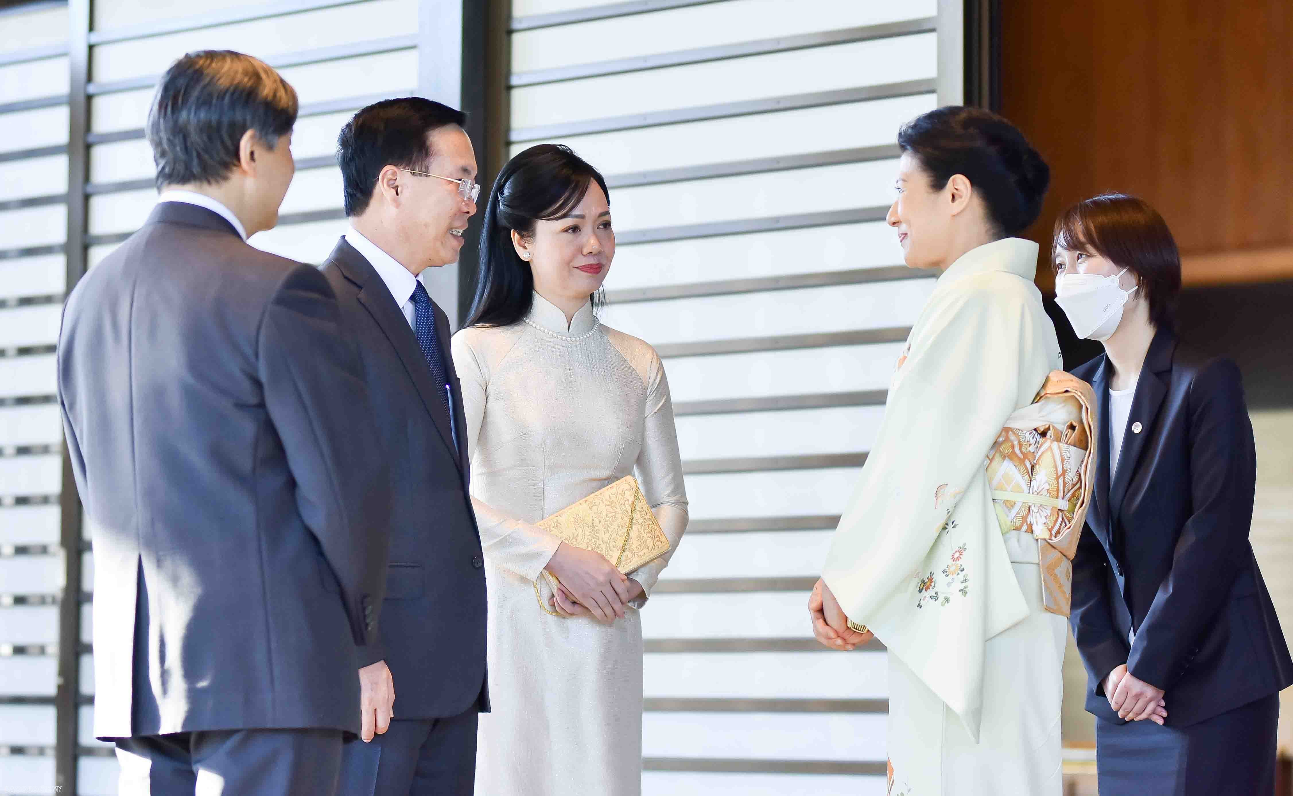 Những hình ảnh ấn tượng của Chủ tịch nước và Phu nhân trong chuyến thăm chính thức Nhật Bản