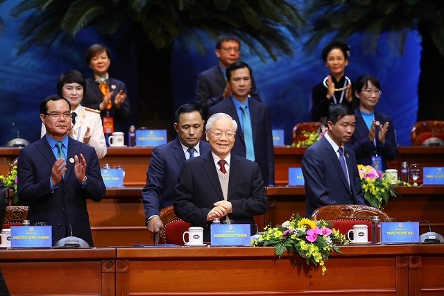 Đại hội XIII Công đoàn Việt Nam khai mạc phiên trọng thể Đại hội XIII Công đoàn Việt Nam khai mạc phiên trọng thể tại Hà Nội