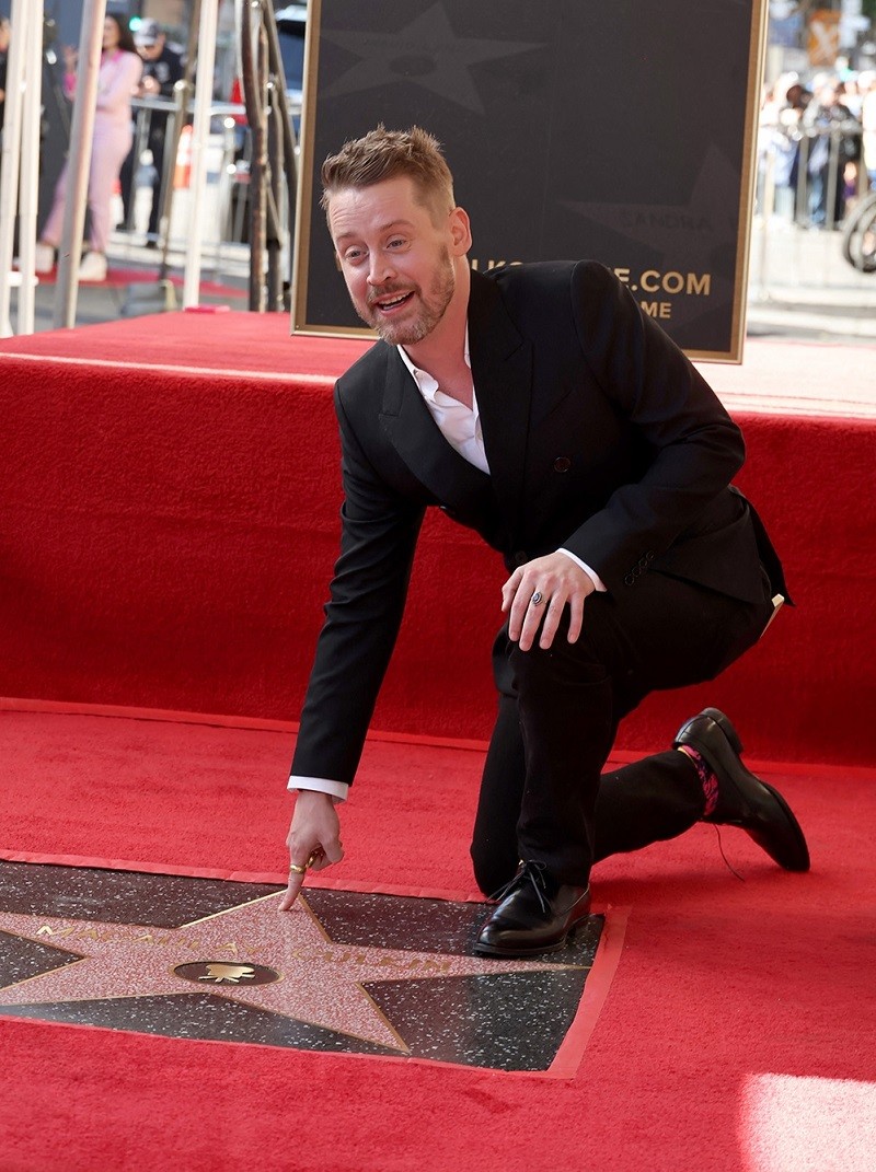 Home Alone: ​​Macaulay Culkin gets his name on the Hollywood Walk of Fame for Christmas